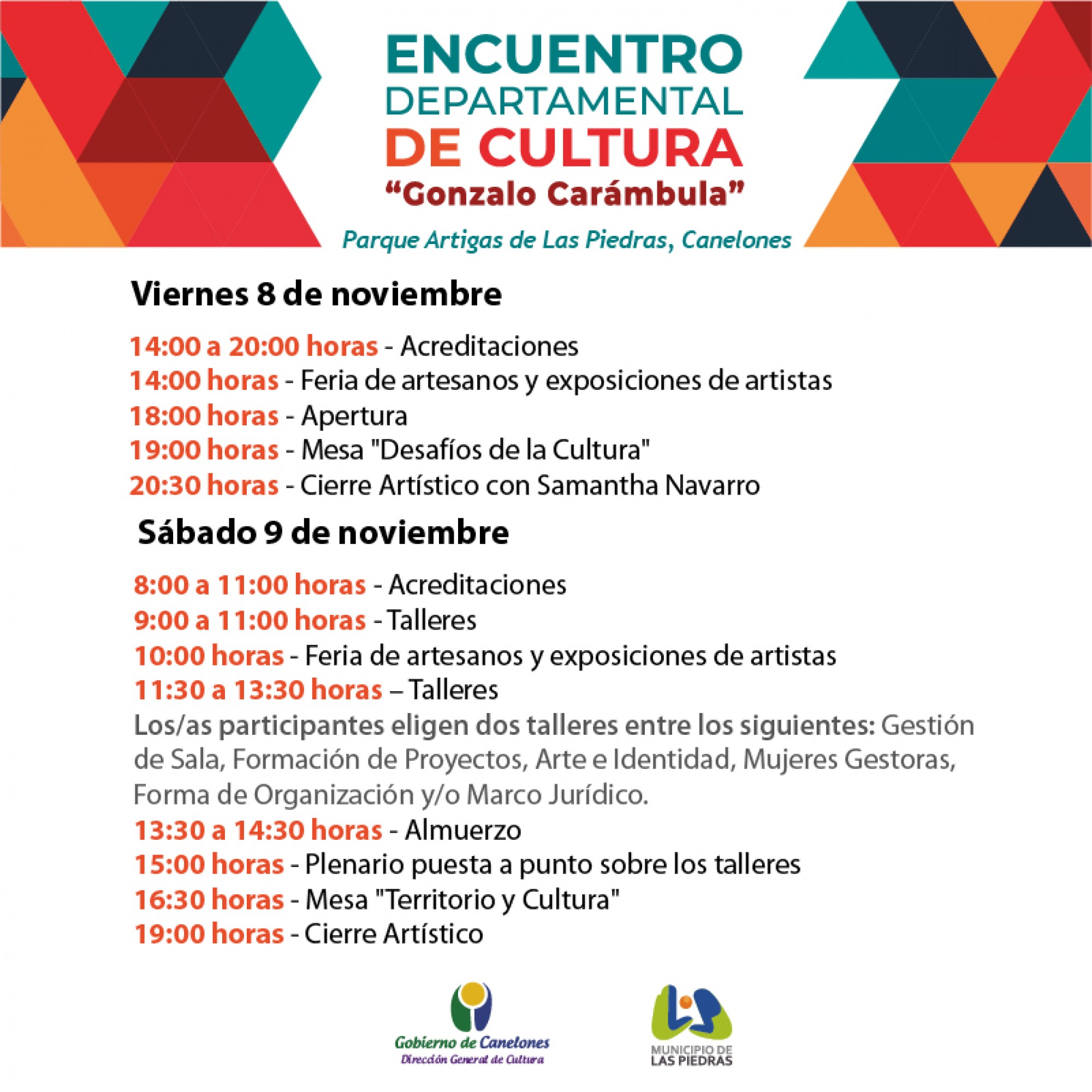 Encuentro Departamental de Cultura Gonzalo Carámbula
